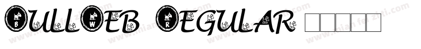 BullWeb Regular字体转换